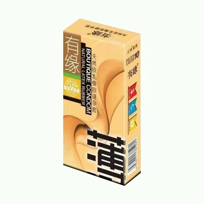 10 pièces/boîte Condoms ultra-minces de l'UE Une protection sûre rendue possible par le caoutchouc naturel