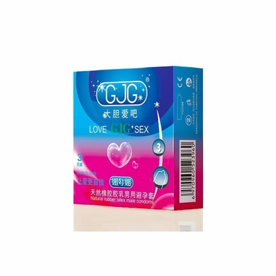 Condoms côtelés et pointillés pour améliorer le plaisir sexuel