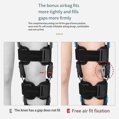 Une seule taille convient à tous Les genouillères à charnière personnalisées pour le confort et le soulagement de l'arthrite
