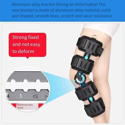Support réglable du genou pour la fixation des fractures et la déformation des ligaments