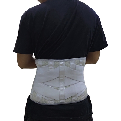 Ceinture de soutien lombaire de plaque d'acier réglable pour soulager la décompression