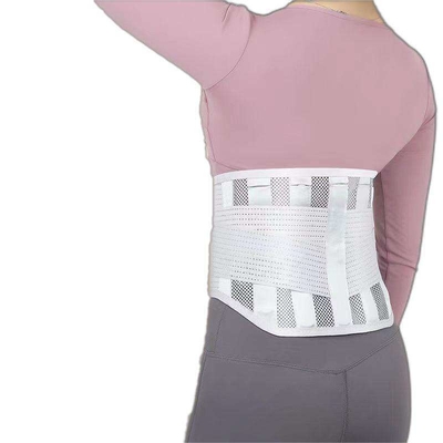 Ceinture de protection de la colonne vertébrale lombaire de qualité médicale de type CR III avec élasticité et plaque d'acier