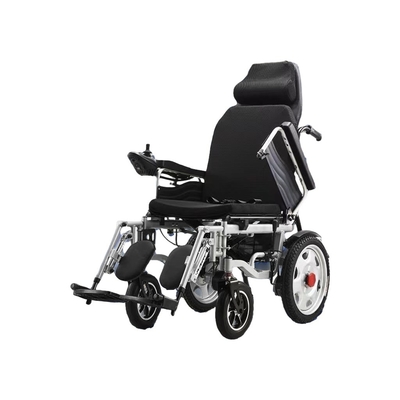 Chaise roulante électrique réglable en acier pour personnes âgées et handicapées certifiée CE ISO 13485