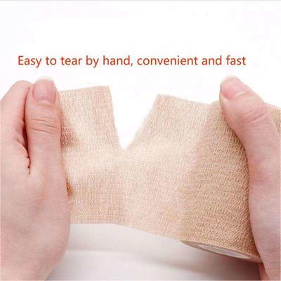 En stock Oui Bandage auto-élastique adhésif médical en feutre non tissé pour la protection sportive