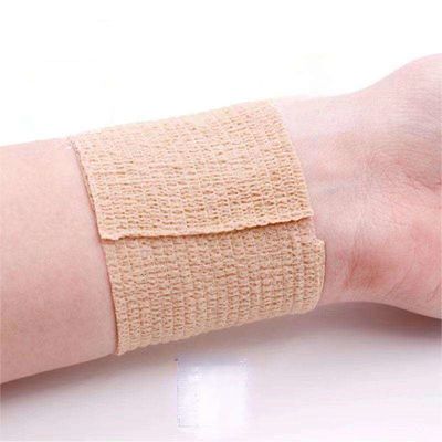 En stock Oui Bandage auto-élastique adhésif médical en feutre non tissé pour la protection sportive