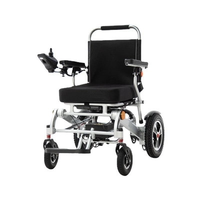 Chaise roulante pliante électrique en alliage d'aluminium pour personnes âgées 201-500W Construction durable