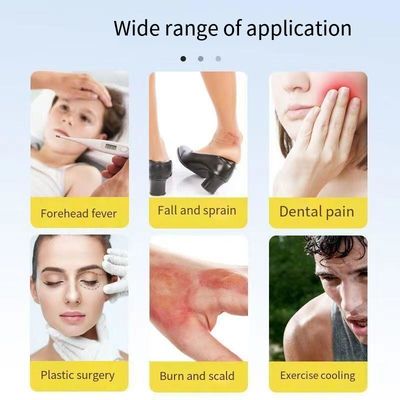 Refroidissement local Premiers soins Compresseur de glace à froid instantané jetable pour produits d'urgence