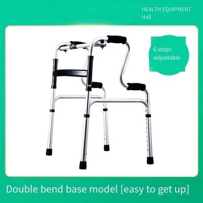 Marcheur handicapé avec tapis de pieds antidérapants et aide à la marche à base de coussin en PP