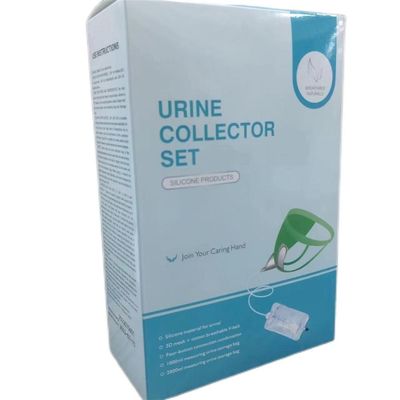 Sac de drainage en plastique pour la pratique de cathétérisation urinaire avec conception de bordure souple étanche