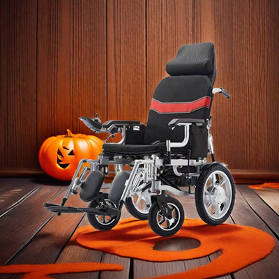 83*43*79cm fauteuil roulant électrique en fibre de carbone pliable automatique pour la maison Instrument de classe II