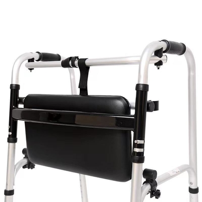 Rollator en aluminium médical avec coussin en PP et cadre léger de classe I