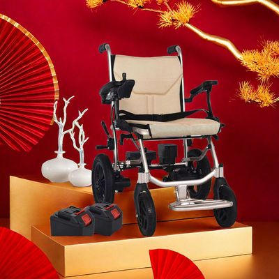 500W fauteuil roulant à moteur pour l'embarquement pratique des personnes âgées et handicapées dans les avions