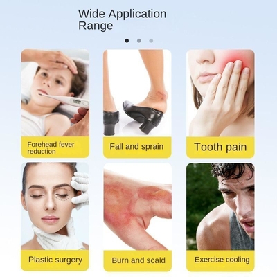 120g Capacité Refroidisseur médical à froid instantané Pack Ice Pack Masque pour les yeux Pack Gel de glace