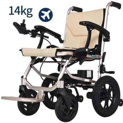 Machinerie électrique à double moteur à double face fauteuil roulant pliable ultra-légers pour les soins médicaux