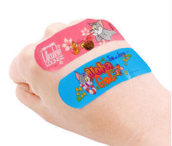 GB/T 32610 Bandage de dessin animé sur mesure pour les enfants, trousses de premiers soins, plâtre pour plaies