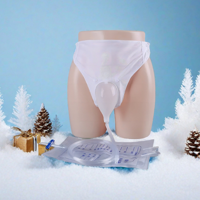 Messieurs, conception personnalisée de conteneur d'urine pour hommes, sac de collecte de cathéter pour le service médical.