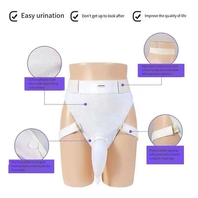 Sac d'urine en silicone CE en plastique à aspiration fermée jetable Plaie en face avec sac de drainage