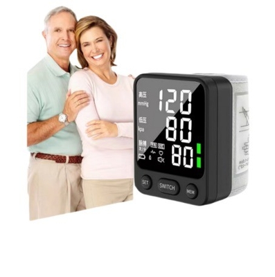 Sphygmomanomètre LCD W501 convivial pour la mesure de la pression artérielle au poignet