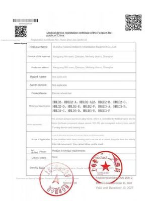 Système de double contrôle intelligent avant et arrière fauteuil roulant électrique pour handicapés