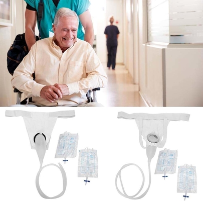Classification des instruments Classe I Sac de décharge urinaire en plastique amovible de luxe