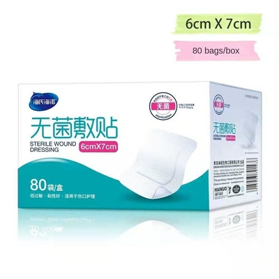 Ensemble stérile de la classe II de pansement de plaie de la gauze de brûlure en rouleau de plâtre en blanc pour les soins médicaux