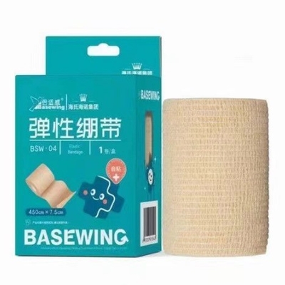 Bandages de protection pour fournitures médicales en non-tissés, faciles à déchirer, auto-adhésifs, bandages élastiques