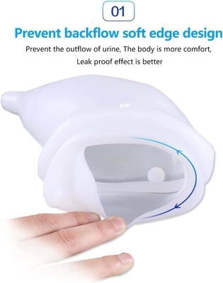 Conception anti-fuite Sac à urine jetable en plastique pour équipement médical de 2000 ml