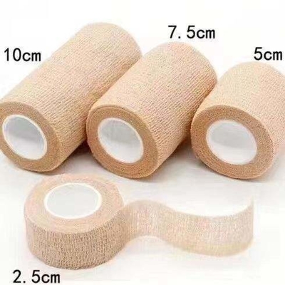 Fabrication de bandages élastiques non tissés adhésifs médicaux pour la sécurité