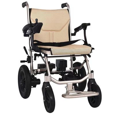 Vente d'équipements médicaux fauteuil roulant électrique pliable HBLD3-C Performance légère