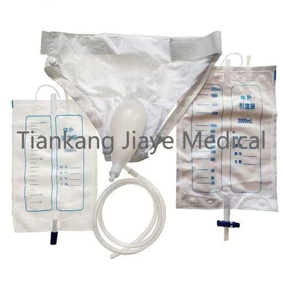 Sac d' urine stérilisé jetable de classe I pour l' atrophie sénile et l' incontinence 2000 ml