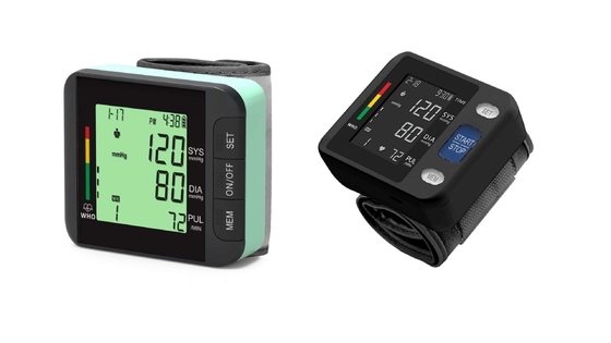 Sphygmomanomètre à poignet numérique électronique intelligent portable et durée de conservation de 5 ans