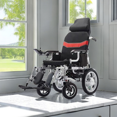 Accueil 250W*2 fauteuil roulant électrique avec certificat CE ISO 13485 et conception légère