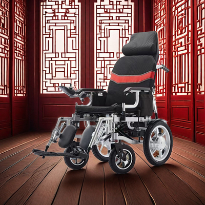 2024 Chaise roulante électrique pliable pour handicapés compétitive et pratique sur Amazon