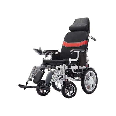 24V fauteuil roulant pliable en plastique pour le matériel d'exercice de réadaptation médicale sur Amazon
