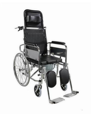 Chaise roulante pliable légère pour les utilisateurs handicapés pliable manuelle et dos réglable