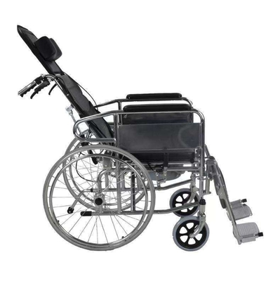 Chaise roulante pliable légère pour les utilisateurs handicapés pliable manuelle et dos réglable
