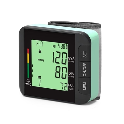 Sphygmomanomètre de poignet avec affichage numérique automatique et détection des irrégularités cardiaques