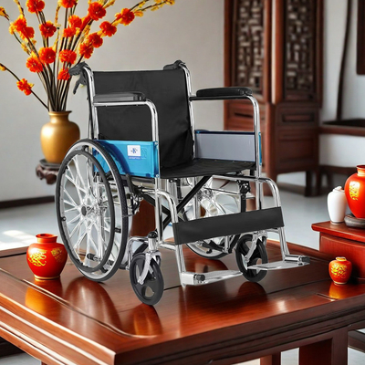Accueil fauteuil roulant manuel léger pour personnes handicapées 1 unité de capacité