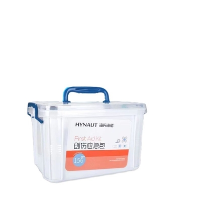 Kit de premiers secours d'urgence portatif imperméable à l'eau de 156 pièces certifié CE
