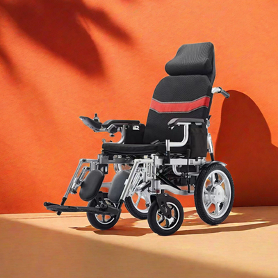 Amazon Main Downstream Platform fauteuil roulant électrique pliable avec équipement médical 250W*2