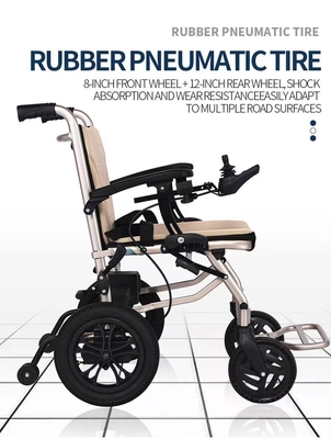 Chaise roulante électrique en aluminium pliable HBLD3-C pour la classification des instruments de classe II