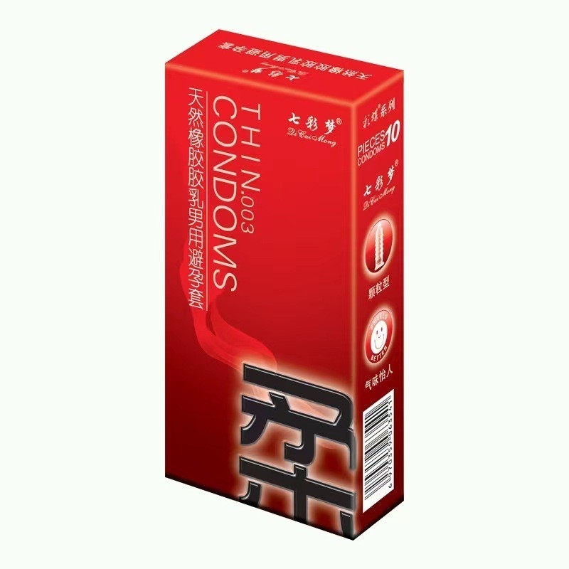 Matériau en caoutchouc naturel Condoms jetables en latex extrêmement sûrs pour la protection 10 pièces/boîte
