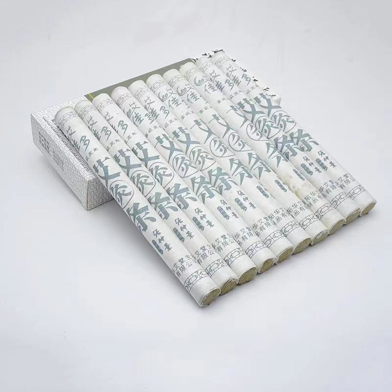 20 cm de longueur Moxibustion à base de plantes pour la fumigation des points d'acupuncture et la combustion à la cible