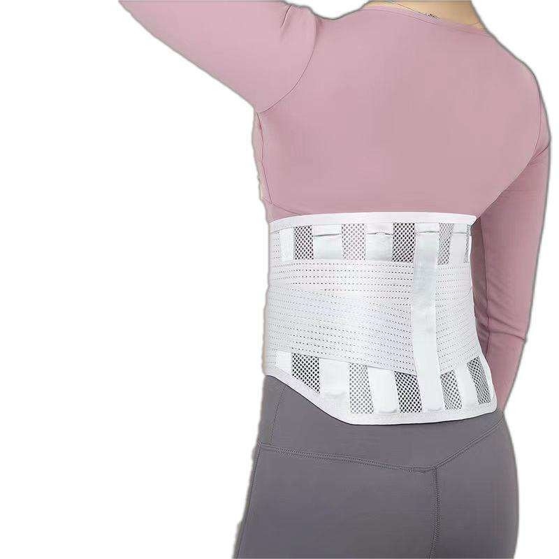 Ceinture de protection de la colonne vertébrale lombaire de qualité médicale de type CR III avec élasticité et plaque d'acier