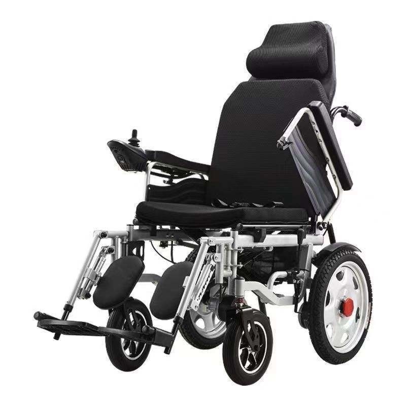 Portable Voyage Amélioration de puissance télécommande fauteuil roulant pliable maison 250W * 2 pour les acheteurs Amazon