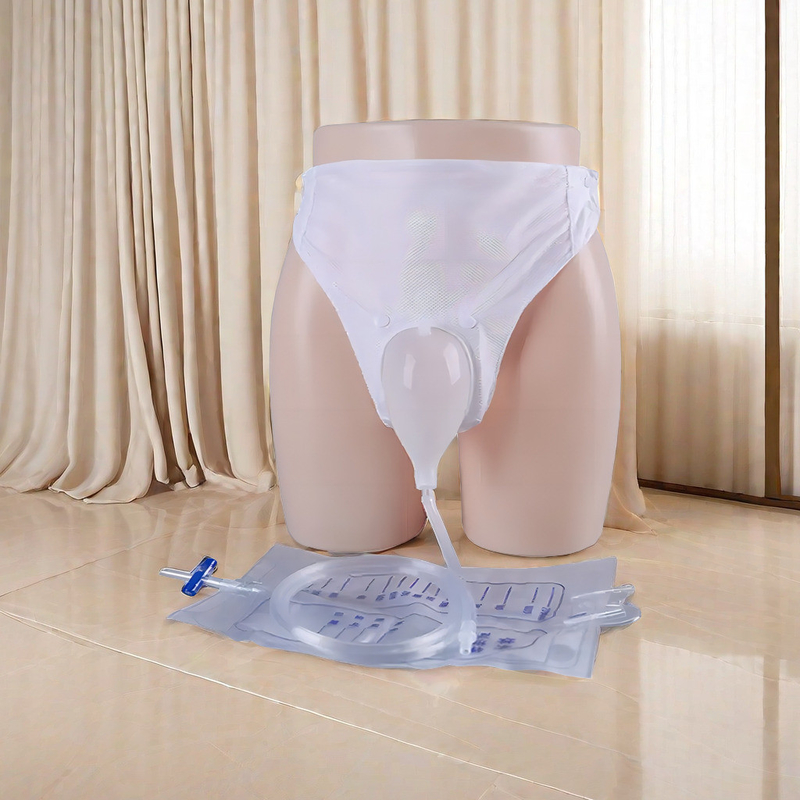 Sénile atrophie collecteur pyriforme collecteur d'urine scellée externe pour hommes et femmes