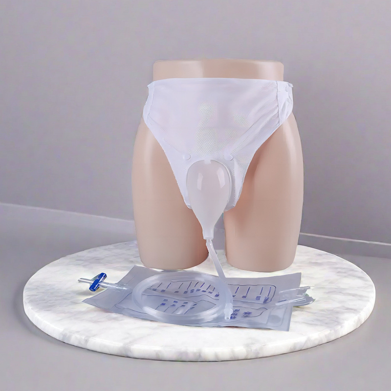 Sac d'urine portable pour monsieur avec capacité de 2000 ml et équipement médical
