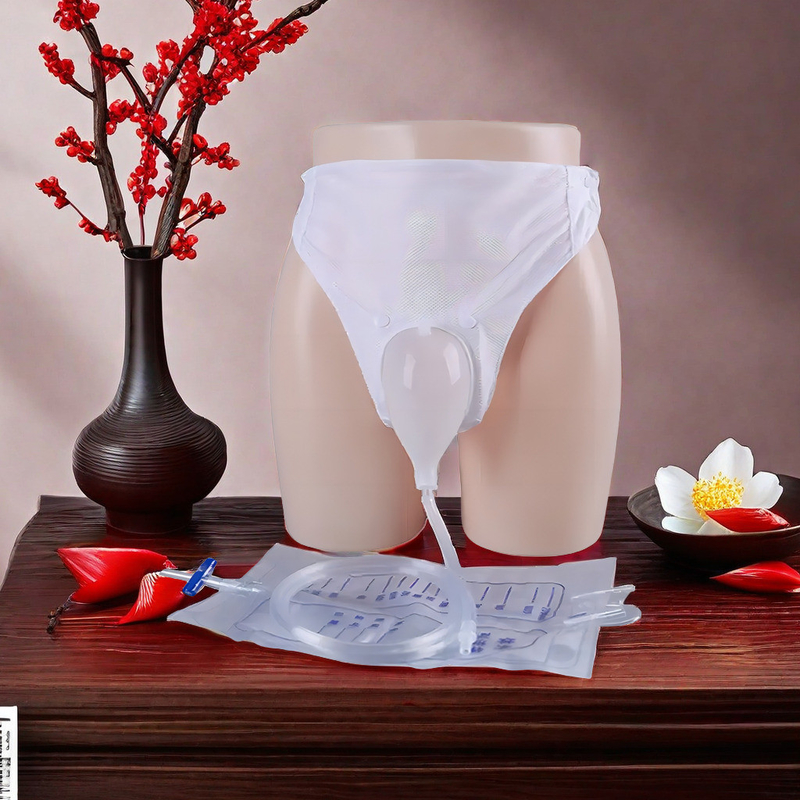 Sac de drainage urinaire professionnel adulte 2000 ml pour l' atrophie sénile chez les hommes et les femmes