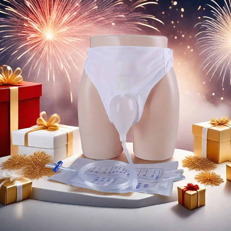 Spécifications de l'atrophie sénile Collecteur pédiatrique pour anatomie masculine Sac d'urine portable