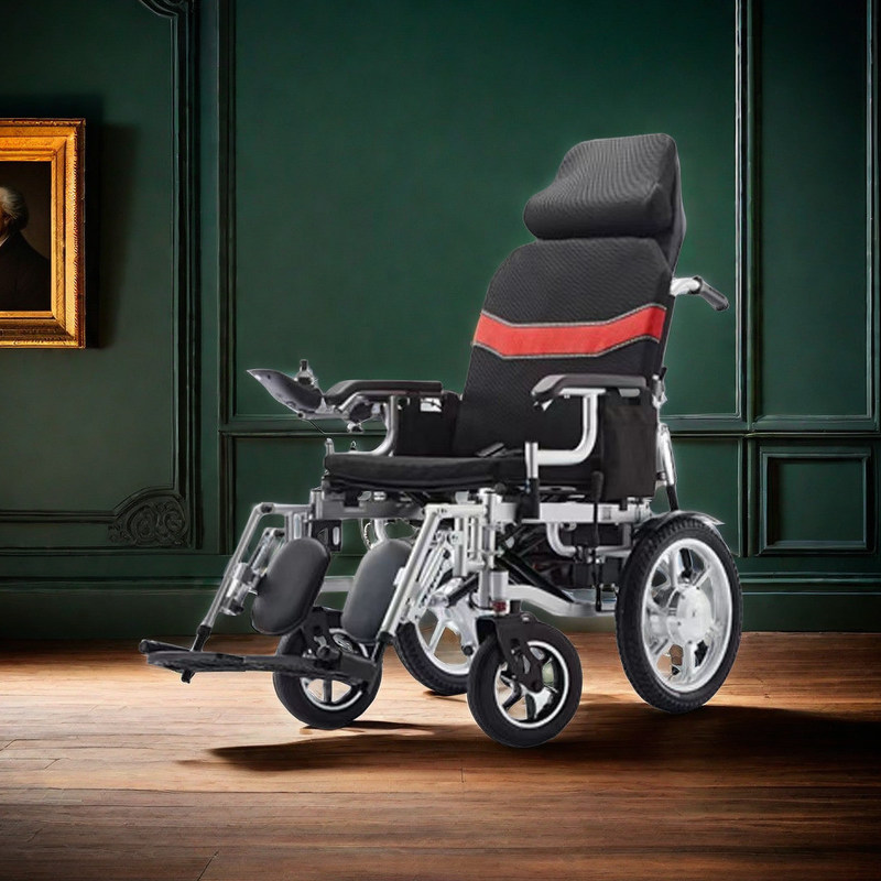 Légère 12A 500W batterie plomb-acide scellée fauteuil roulant motorisé CE ISO 13485 certifié